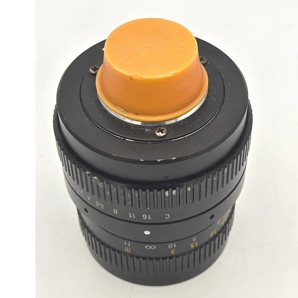 Vintage Tokina‎ 12.5mm f/1.3 TV Lens - C-Mount Made in Japan